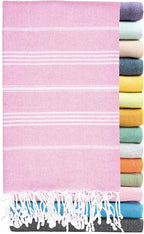 Ray Silver Turkish Beach Towel – 100% Cotton 40x71 Quick Dry Oversized Sand by RaySilver