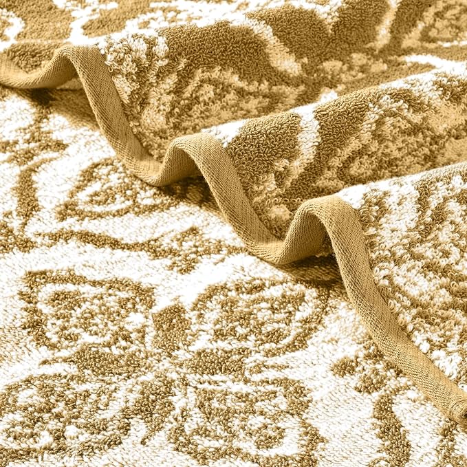 Modern Threads Amaris 6-Piece Reversible Yarn Dyed Jacquard Towel Set - Image 3