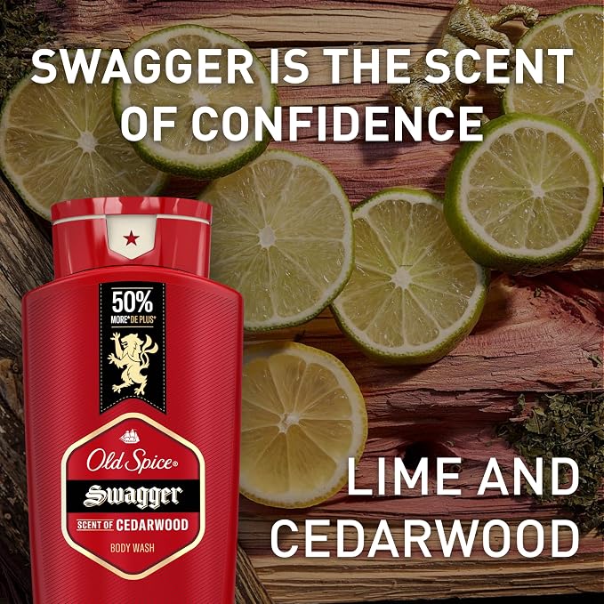 Old Spice Refreshing Body Wash for Men, 3X Defense, 24/7 Shower Fresh - Image 9