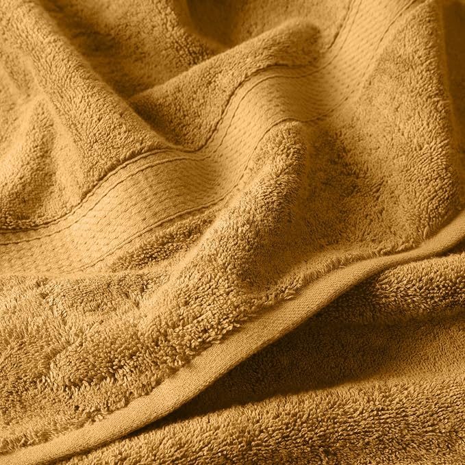 Superior Egyptian Cotton Pile 3-Piece Towel Set, Includes 1 Bath, 1 Hand - Image 4