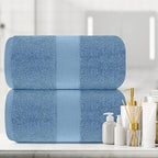 White Classic Luxury Soft Bath Sheet Towels - Image 6