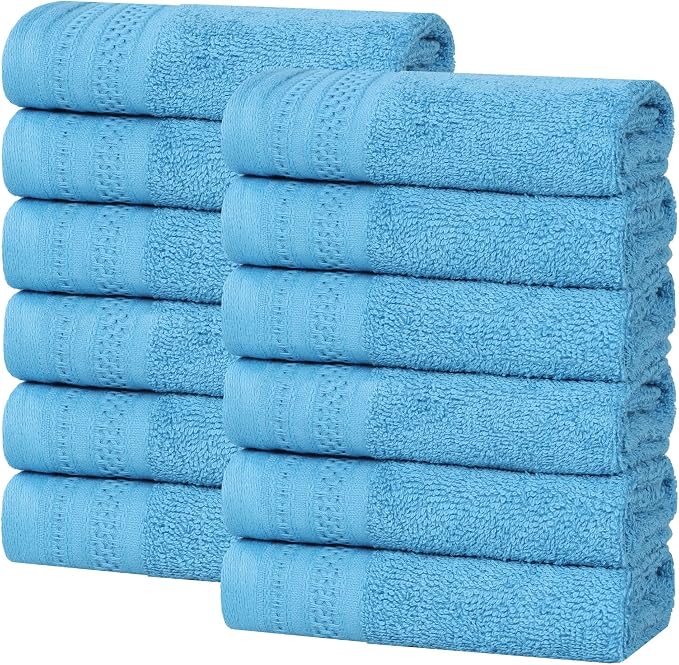 Superior Honeycomb Cotton Medium Weight Towels, - Image 2