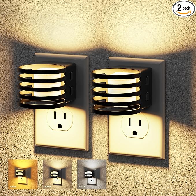 JandCase LED Night Light, Night Lights Plug into Wall by JandCase