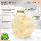 Almooni Mini Natural Loofah Sponge - Image 2