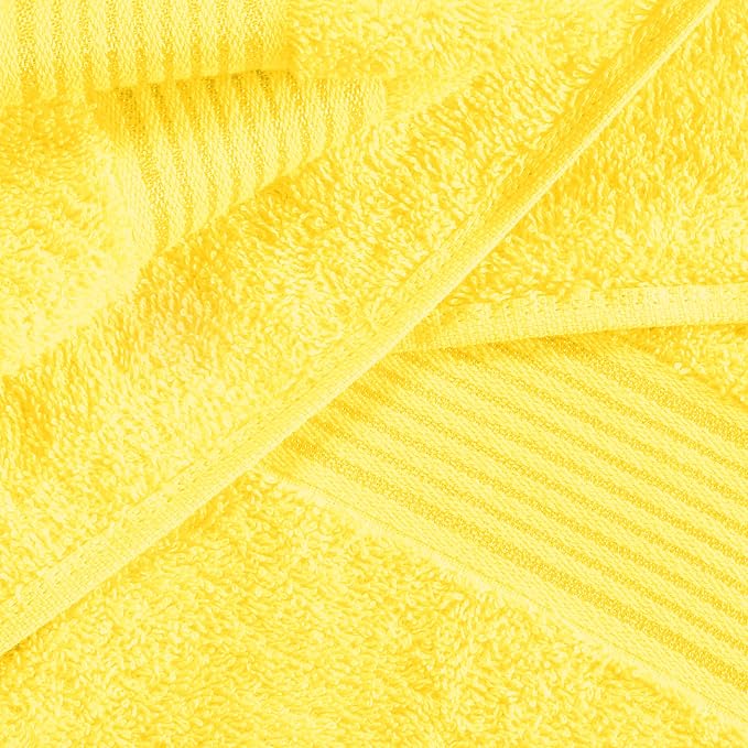 Elvana Home Ultra Soft 6 Pack Cotton Towel Set, Contains 2 Bath Towels 28x55 - Image 2
