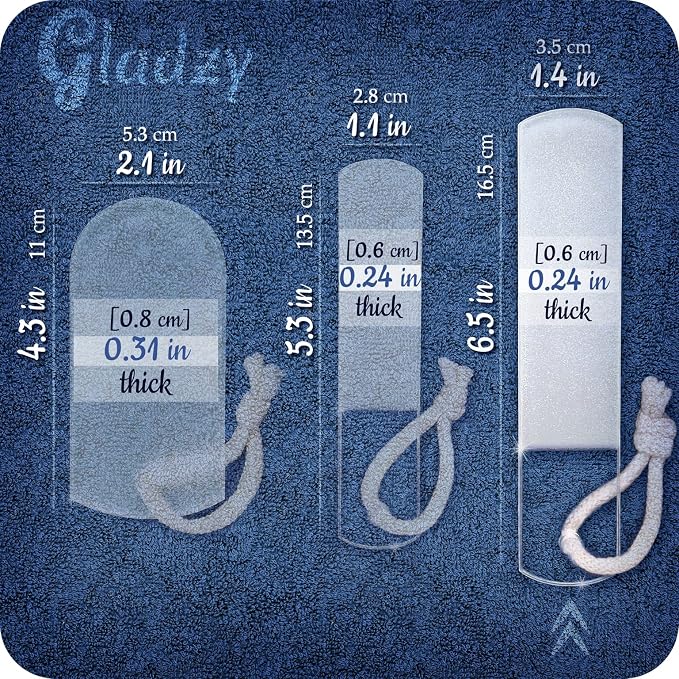 Genuine Czech Glass Foot File - Image 7