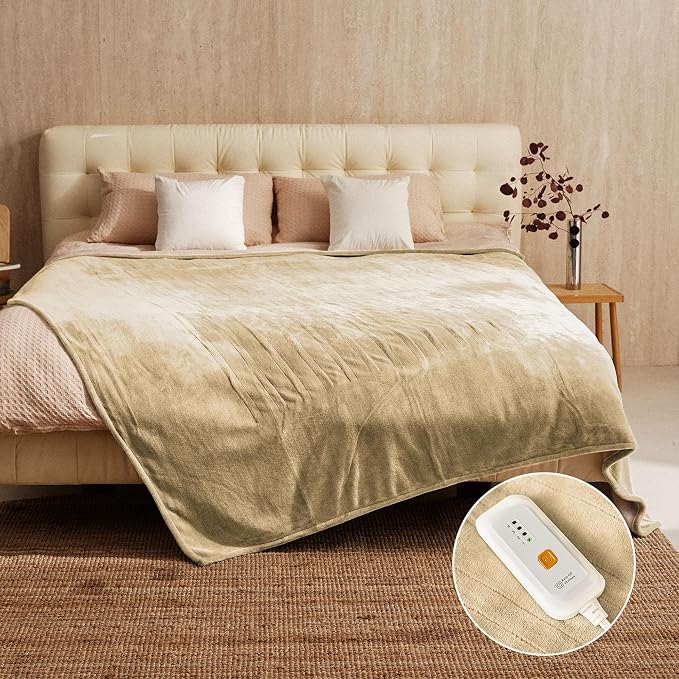 JET'S HOME Heated Blanket Full 72"x84" by Jetshome