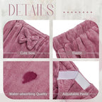 Xtinmee 2 Sets Normal Size Womens Wrap Towel - Image 3