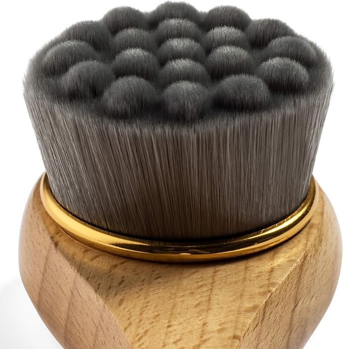 GranNaturals Manual Facial Cleansing Kabuki Brush - Image 5