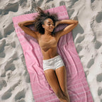 Cacala Lightweight and Thin Turkish Beach Towel 100% Cotton Sand-Free and - Image 2