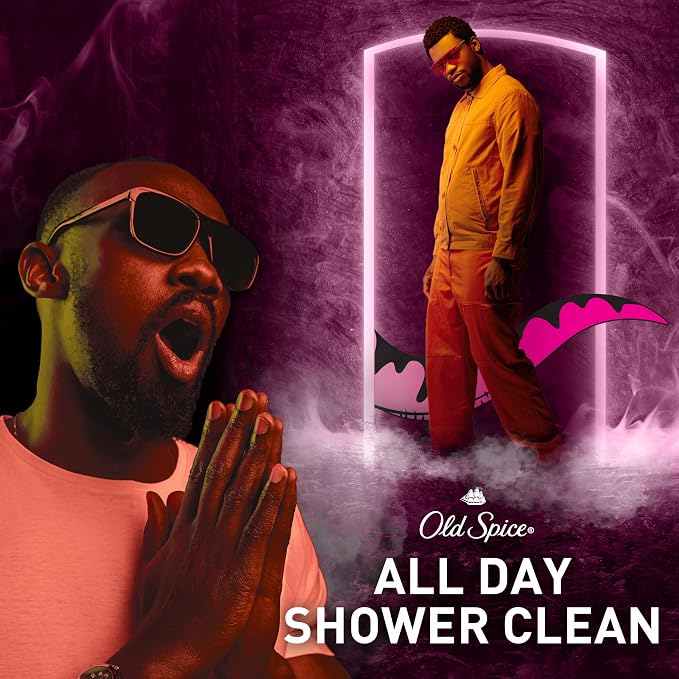 Old Spice Cleansing Body Wash for Men, 3X Defense, 24/7 Shower Fresh - Image 5