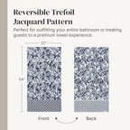 Modern Threads Botanical Vine 6-Piece 100% Cotton Towel Set – Reversible Yarn - Image 6