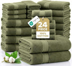 LANE LINEN Cotton Towels for Bathroom by LaneLinen