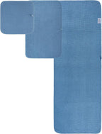 POLYTE 430 GSM Microfiber Quick Dry Lint Free Oversize Bath Towel Set, 6 Piece - Image 9