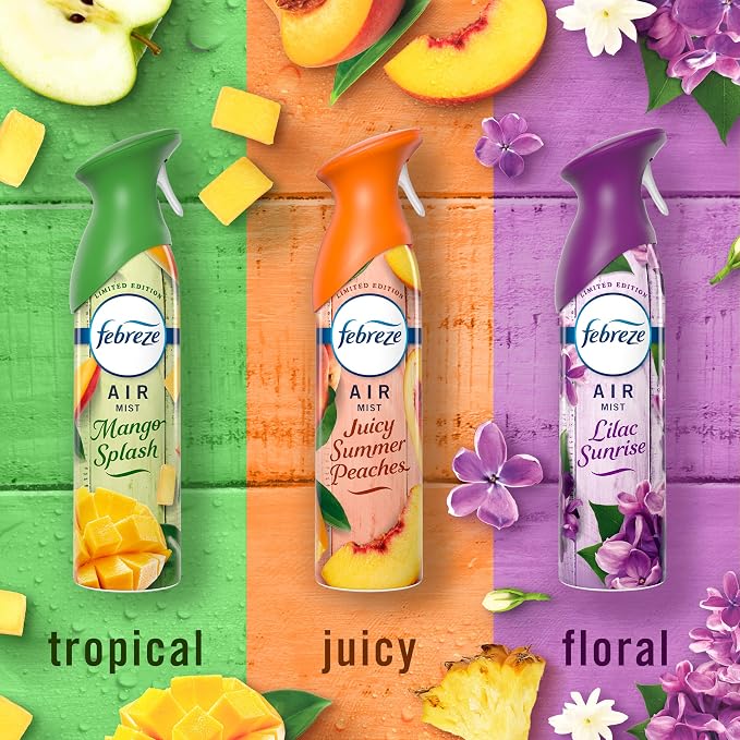 Febreze Air Mist, Air Freshener, Odor Fighting Room Spray, Deodorizer - Image 4
