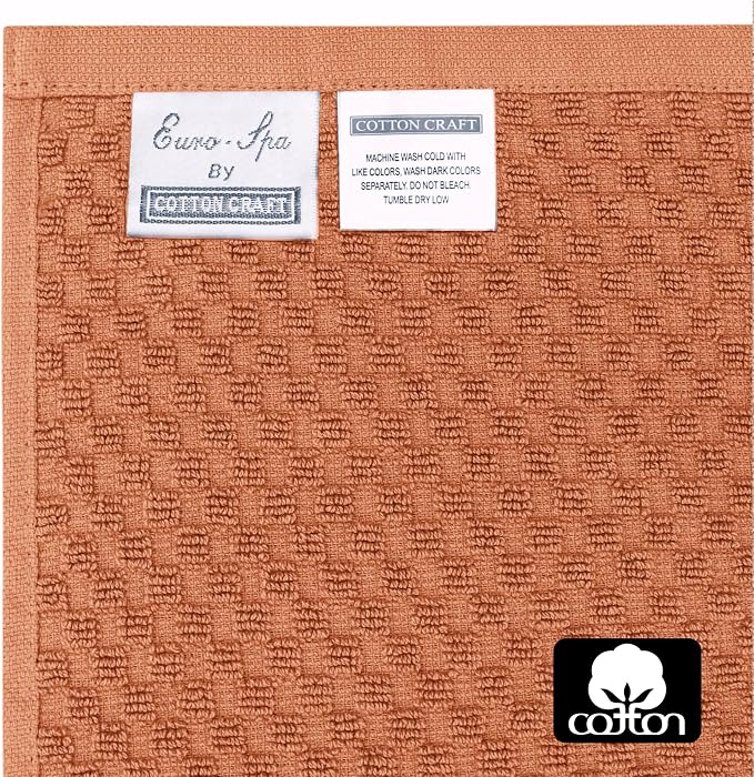 COTTON CRAFT Waffle Weave Wash Cloth - Image 7