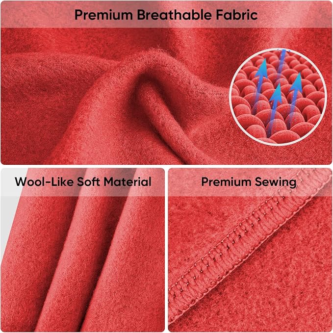 TICONN Neck Gaiter Face Cover Scarf, Neck Warmer Breathable Sun & Wind-proof - Image 5