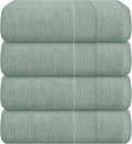 Belizzi Home 4 Pack Bath Towel Set 27x54, 100% Ring Spun Cotton, Ultra Soft by Unknown