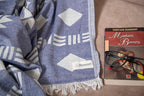 Bersuse 100% Cotton Belize XL Throw Blanket Turkish Towel Beach Blanket - Image 4