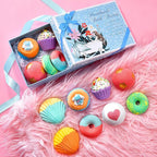 STNTUS INNOVATIONS Bath Bombs, 7 Natural Bath Bomb Gift Set, Bubble Bathbombs - Image 5