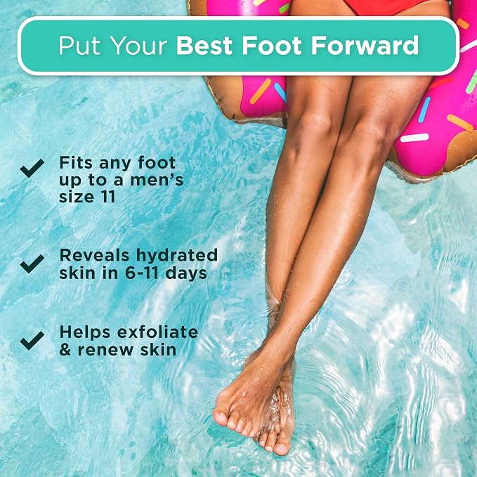 DERMORA Foot Peel Mask | Skin Exfoliating Foot Masks - Image 7