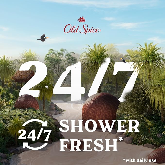 Old Spice Cleansing Body Wash for Men, 24/7 Shower Fresh - Image 4