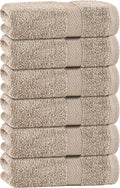 White Classic Taupe Hand Towels by WhiteClassic