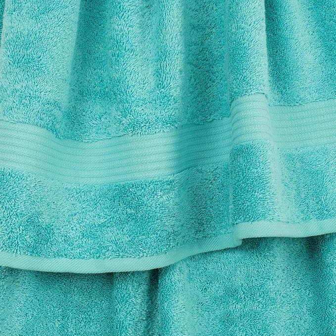 Cotton Paradise 6 Piece Towel Set 100% Cotton Soft Absorbent Turkish Towels - Image 3