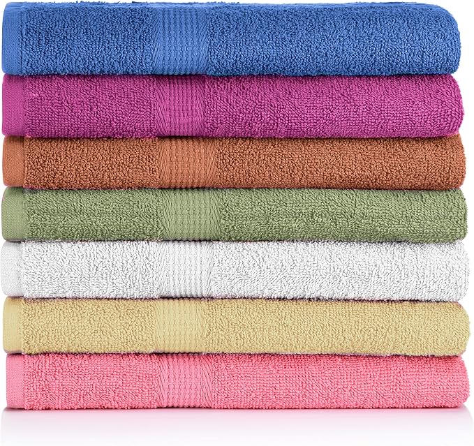 CrystalTowels 7-Pack Bath Towels by CrystalTowels