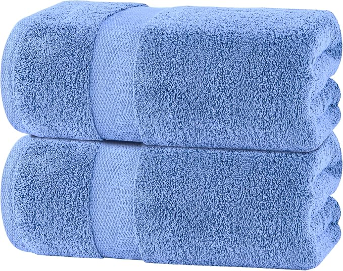 White Classic Luxury Soft Bath Sheet Towels by WhiteClassic