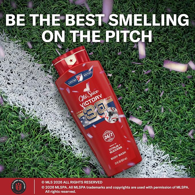 Old Spice Body Wash for Men, MLS Victory, Long Lasting Scent, Freshness that - Image 5