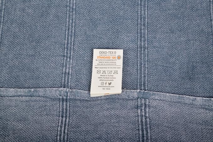 Bersuse 100% Cotton Troy XL Throw Blanket - Image 9