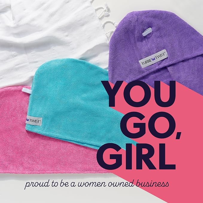 Turbie Twist 2-Pack Microfiber Hair Towel - Image 7