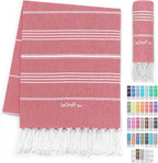 LeStoff Turkish Beach Towel 100% Organic Cotton Prewashed 38"x71" Soft Highly by 100organictowels
