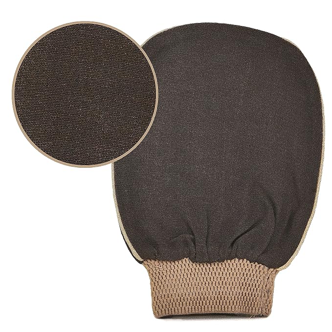 Natural Elephant Moroccan Premium Kessa Hammam Glove Exfoliating Treatment Mitt by NaturalElephant