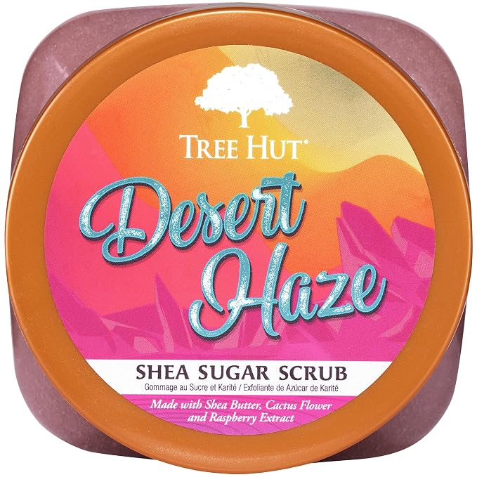 Tree Hut Desert Haze Shea Sugar Scrub, Exfoliating, Hydrating & Moisturizing - Image 2