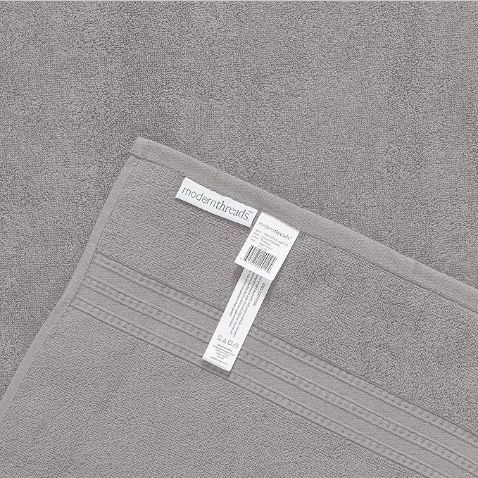Modern Threads 6 Piece Reversible Yarn Dyed Jacquard Towel Set Artesia Damask - Image 3