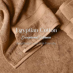 SUPERIOR Egyptian Cotton Pile 6 Piece Towel Set, Includes 2 Bath, 2 Hand - Image 5