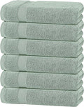 White Classic Wealuxe Green Bath Towels 24x50 Inch, Cotton Towel Set by WhiteClassic