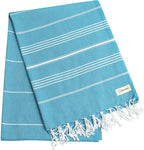 Bersuse Towels Anatolia XL Beach Blanket Throw Blanket Turkish Towel 100% - Image 4