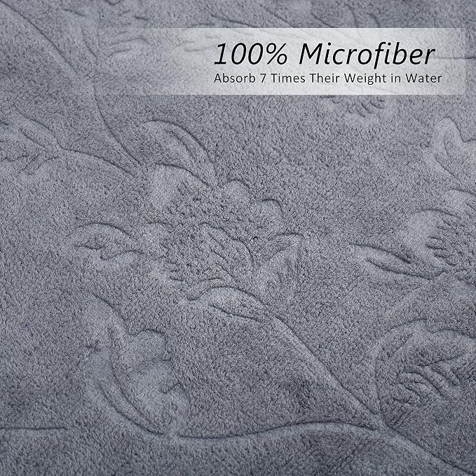 JML Bath Towels 4 Pack, Oversized Microfiber Bath Towels - Image 5