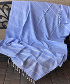 Turkish Beach Towel | 100% Cotton, 38 x 70 Inches | Quick Dry, Sand Free - Image 2