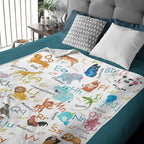 Animal Fruit Flannel Fleece Blanket Throw Couch Microfiber Soft Cozy - Image 3