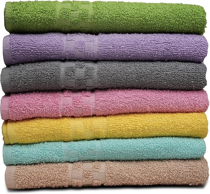 ZUPERIA 7-Pack Bath Towels - Image 2