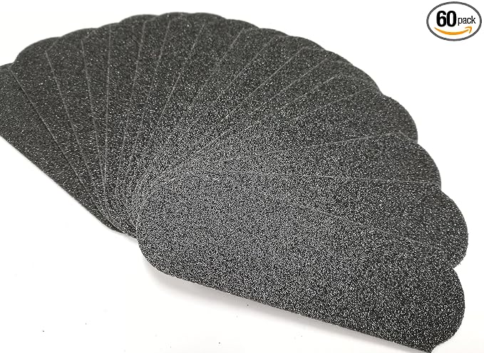 80 GRIT STAINLESS STEEL PEDICURE FILE REFILL PADS by LEDMask