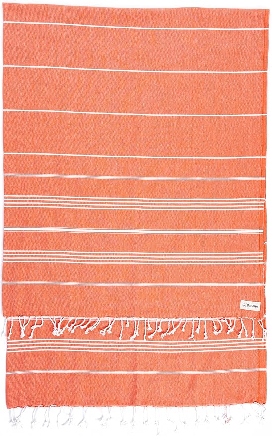 Bersuse Towels Anatolia XL Beach Blanket Throw Blanket Turkish Towel 100% by Bersuse