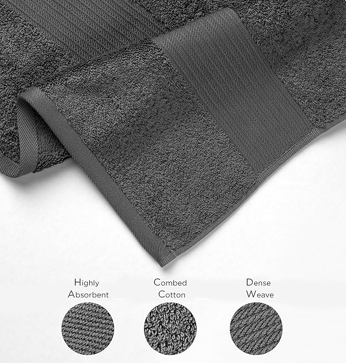 Luxury Oversized Bath Towels | 650 GSM, Soft & Highly Absorbent | Quick Dry - Image 3