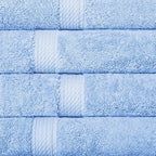 SUPERIOR Egyptian Cotton Pile 10 Piece Towel Set, Includes 2 Bath, 4 Hand - Image 8