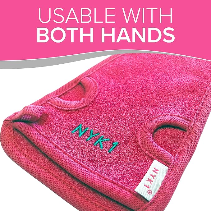 Dead Skin Exfoliating Mitt Deep Pore Cleansing Exfoliating Glove at Home - Image 7
