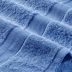 White Classic Light Blue Washcloths Set - Image 8